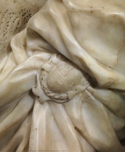 Jean-Baptiste Pigalle - Madame De Pompadour (detail)