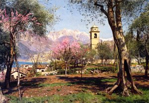 St. Andrea Church In Trouble — Peder Mørk Mønsted
