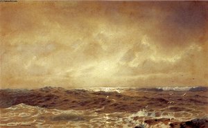 Rocks And Sea — William Trost Richards