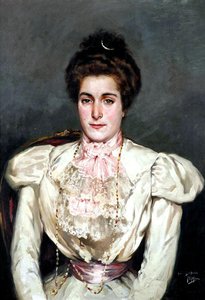 Julio Vila Y Prades - Retrato de Dama