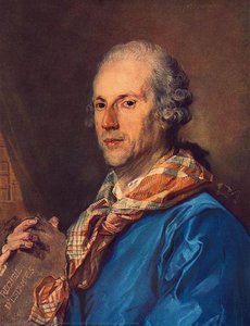 jean baptiste perronneau - Portrait of Charles le Normant du Coudray