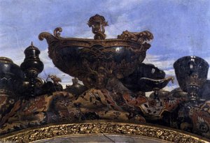 René-Antoine Houasse - Precious Vessels (detail of the ceiling)