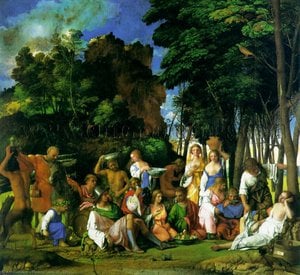Feast Of The Gods — Titian