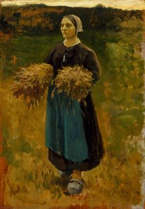 The Gleaner — Jules Breton, Realism