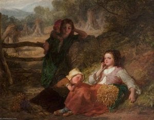 The Tired Gleaners — Frederick Trevelyan Goodall