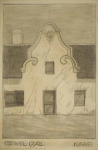 Gable 1778 Cape — Jacobus Hendrik Pierneef