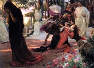 The Death Of Messalina — Georges Antoine Rochegrosse