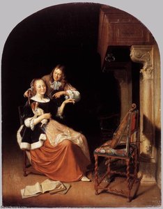 Lady With A Pet Dog — Hans Speckaert