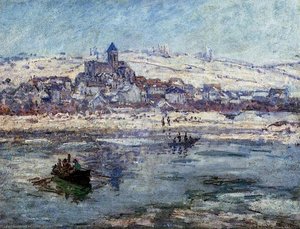 Claude Monet - Vetheuil im Winter