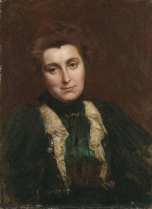 Zoe De Vautrin Wyndham (mrs. Walter Launt) Palmer (about 1865-1939) — Charles Courtney Curran