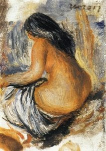 Pierre-auguste Renoir - Bader Fra Bagsiden