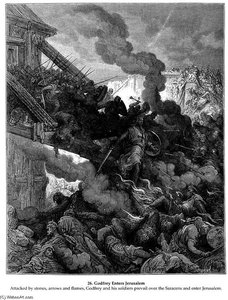Gustave Doré - Godfrey Enters Jeruzalem