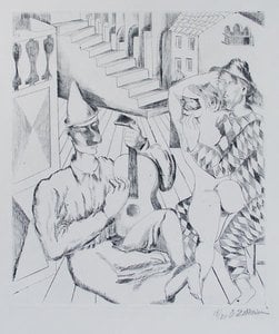 Masquerade — Ossip Zadkine