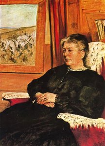Portrait Of His Third Wife — Giovanni Fattori