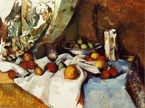 Paul Cézanne - Still life with apples,1895-98, moma ny,venturi - (736)