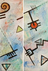 Two Panels — Mohamed Ounouh