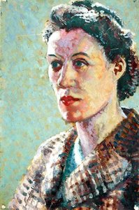 mavis blackburn - Portrait Study of a Woman