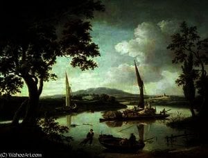 View of the Thames from Keen Edge Ferry