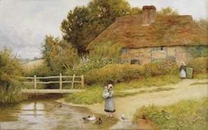 arthur claude strachan - Watching The Ducks