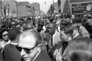 charles martin hardie - Alma Speed Fox, Nate Smith, and Other Marchers Gather in Preparation of Pittsburgh Peace March