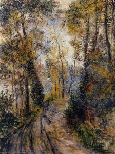 The Path Through The Forest — Pierre-auguste Renoir, Impressionism