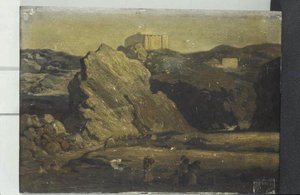 aze valère adolphe louis - Ravin à la pointe Pescade (Algérie)