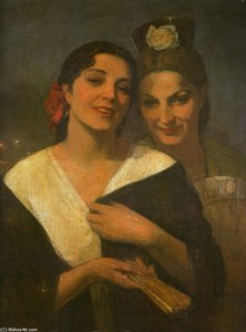 Two Women — Anselmo Miguel Nieto