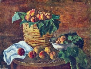 Петр Кончаловский - Still Life. Peaches.