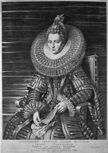 Isabella Clara Eugenia, Infanta Of Spain — Jan Harmenszoon Muller