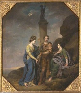 Portrait Of A Gentleman, His Wife And Sister