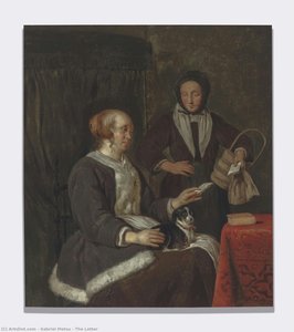 The Letter — Gabriel Metsu