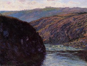 Valul Creusei, Lumina După-amiezoară — Claude Monet