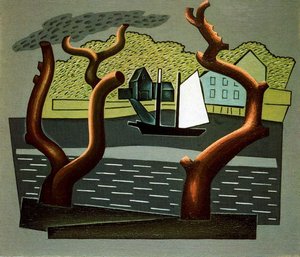 Stuart Davis - Early American Landscape