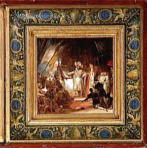 alexandre évariste fragonard - FRANCOIS IER ARME CHEVALIER PAR BAYARD