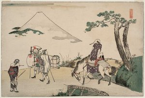 The Peak Of Mount Fuji — ჰოკუსაი, Ukiyo-e