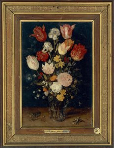 Flowers In A Vase — Jan Brueghel The Elder