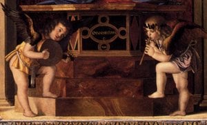Frari Triptych (detail) (18) — Giovannino Bellinij, Early Renaissance