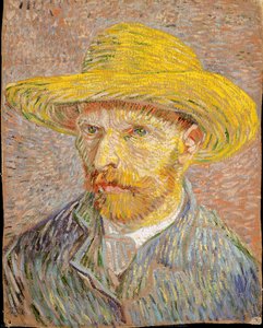 Vincent Van Gogh - Samanyolu Şapkalı Kendilik Portresi (ön yüzü: Patates Soyucu)