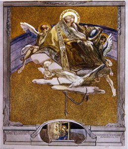 Illustration From Dante's 'divine Comedy', Paradise, Canto Xvii — Franz Von Bayros