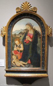 Madonna And Child With St. Giovannino — Francesco D’antonio Da Viterbo