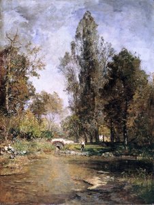 emil jacob schindler - Meadow in Hacking