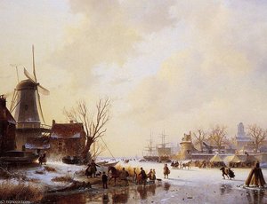 Winter Market On Ice Sun — 安德烈斯·谢尔夫豪特 (āndélièsiè·xièlěifǔhào Tè)