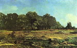 Avenue Of Chestnut Trees Near La Celle Saint Cloud — ალფრედ სისლი, Impressionist Landscape