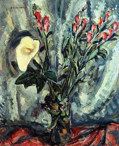 Floral Still Life With Calla Lily — Alfred Henry Maurer