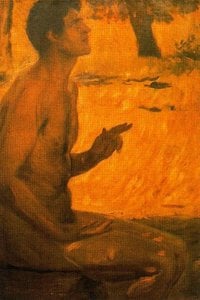 Male Nude. (study For''the Decalogue'') — José Villegas Cordero