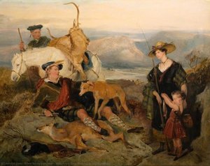 Sketch For 'deer Stalking In The Highlands' — Sir Edwin Henry Landseer