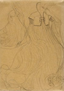 Gustav Klimt - Study for 