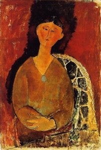 Beatrice Hastings, Seated — Amedeo Clemente Modigliani