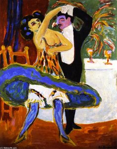 Variété, Couple de danse anglais