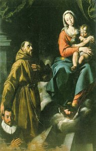 Tanzio da Varallo - The Madonna and Child by Tanzio of Varallo in the parish of Colledimezzo